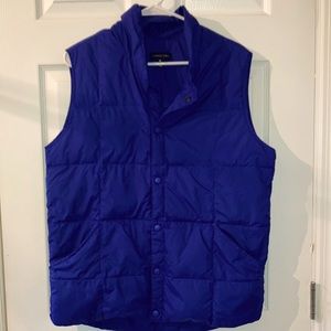 Lands End XL Down Vest in Excellent Used Condition | Royal Blue